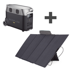 Kit de Estación de Energía Portátil 3600Wh + Panel Solar Flexible 400W