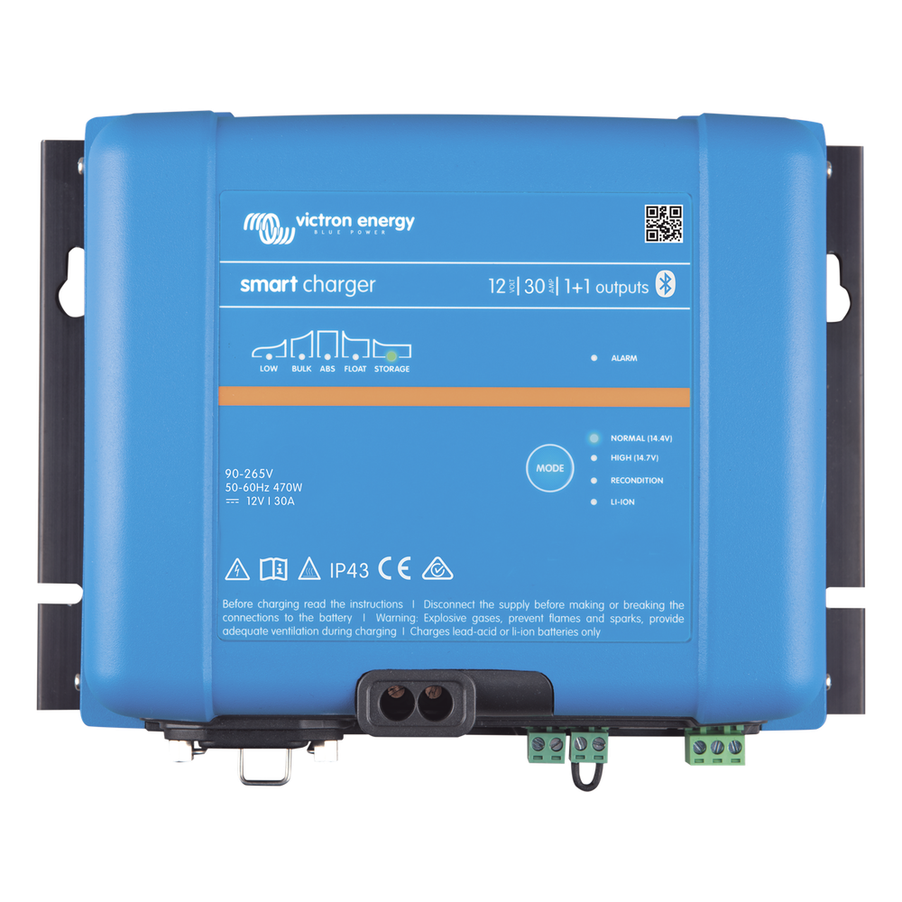 Phoenix Smart IP43 12/30 / Cargador de Baterías 12V, 30A / Para Ambientes Marinos y Terrestres. /  Para baterías de Plomo y Litio