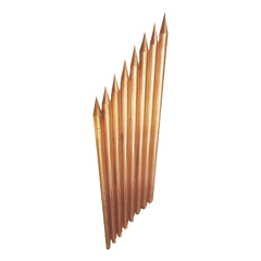 Varilla de Acero con Recubrimiento de Cobre Diámetro 3/4" de 3m de Largo