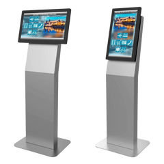 Montaje tipo Kiosko Para Pantallas Indoor Peerless-AV / Base Rectangular / Puertas con Seguridad / Gestión Interna de Cables / Compatible con formato VESA 100x100 a 200x200 (pantalla no incluida)