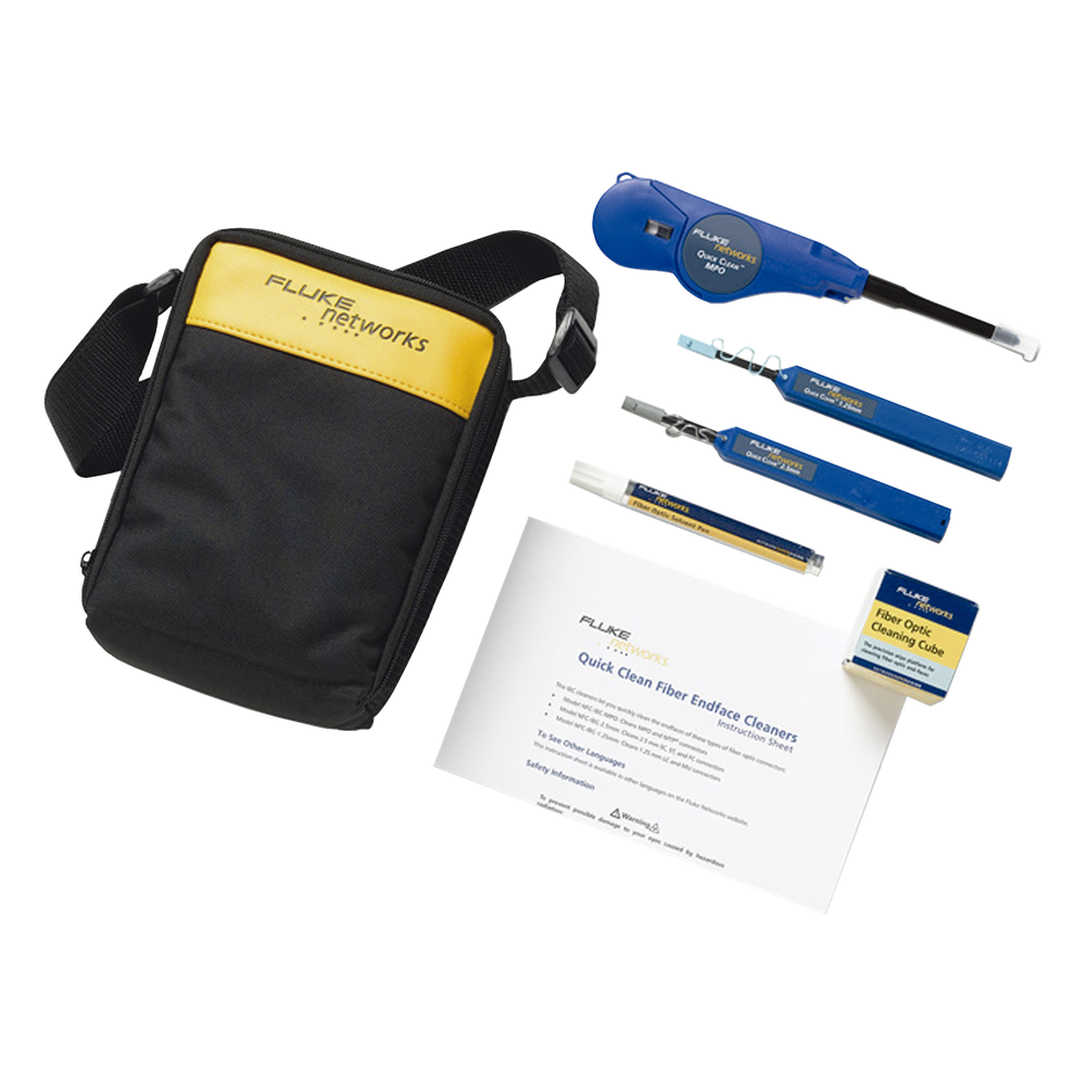 Kit Avanzado de Limpieza de Fibra Óptica, Para 2150 Procesos de Limpieza