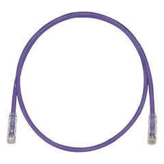 Cable de Parcheo TX6, UTP Cat6, 24 AWG, CM, Color Violeta, 8 Metros (26.25 Pies)