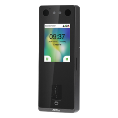 Terminal Biométrica Facial / Pantalla 2.8" / 3,000 Rostros 6,000 Huellas / IP65 / Video Intercom SIP / ONVIF / Anti-Fraude
