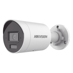 [Dual Light + 2 Micrófonos Integrados] Bala IP 2 Megapixel / Lente 2.8 mm / 40 mts Luz Blanca + 40 mts IR / ACUSENSE / Exterior IP67 / WDR 120 dB / PoE  / Micro SD / Metal / ACUSEEK