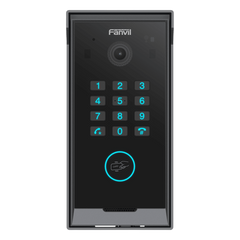 Videoportero Slim IP SIP con Cámara HD, IP IP65, Teclado Numérico y Relé, Apertura por BLE, Tarjeta, Remoto, Protocolo ONVIF, Compatible con App Fanvil Link