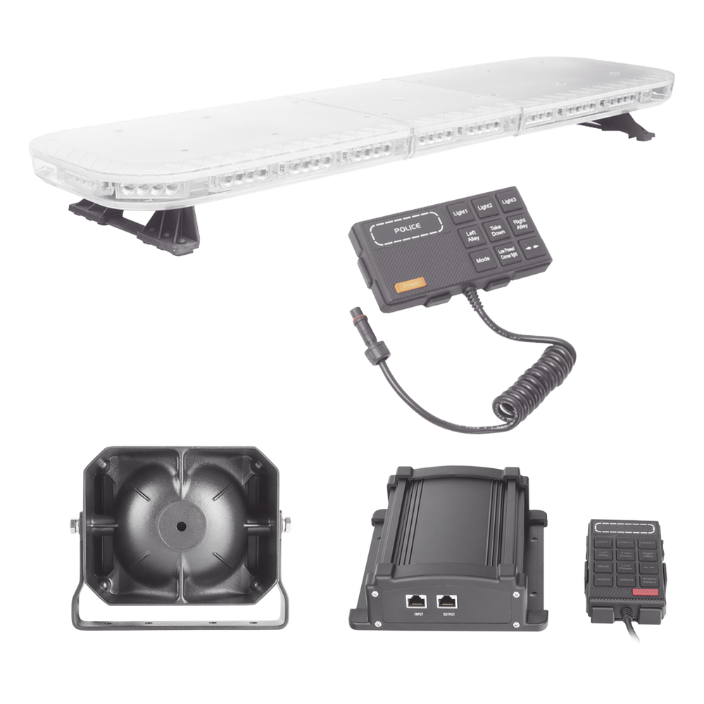 Kit básico para equipamiento de unidades de Seguridad Pública