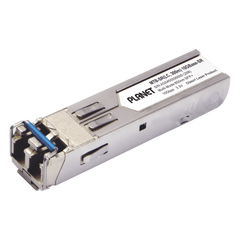Transceptor Industrial, SFP de 10 G, Conector LC, Fibra Multimodo, Hasta 300 m, Soporta temperaturas de -40 a 85°C.