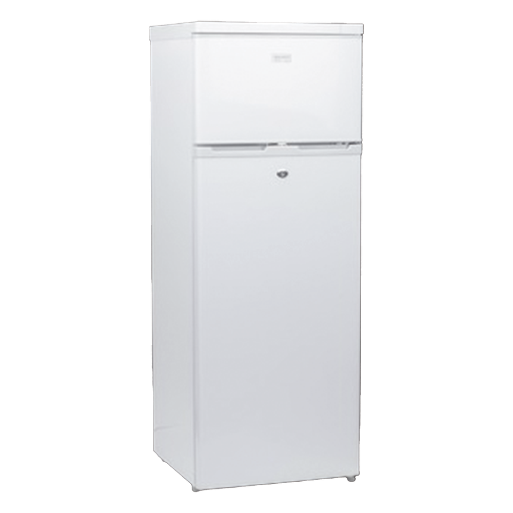 Refrigerador Combinado Solar de 220L (7.7 ft3) - 12/24V, Alta Capacidad, Optimo Para Operación Sin Red Eléctrica, Rendimiento Superior.