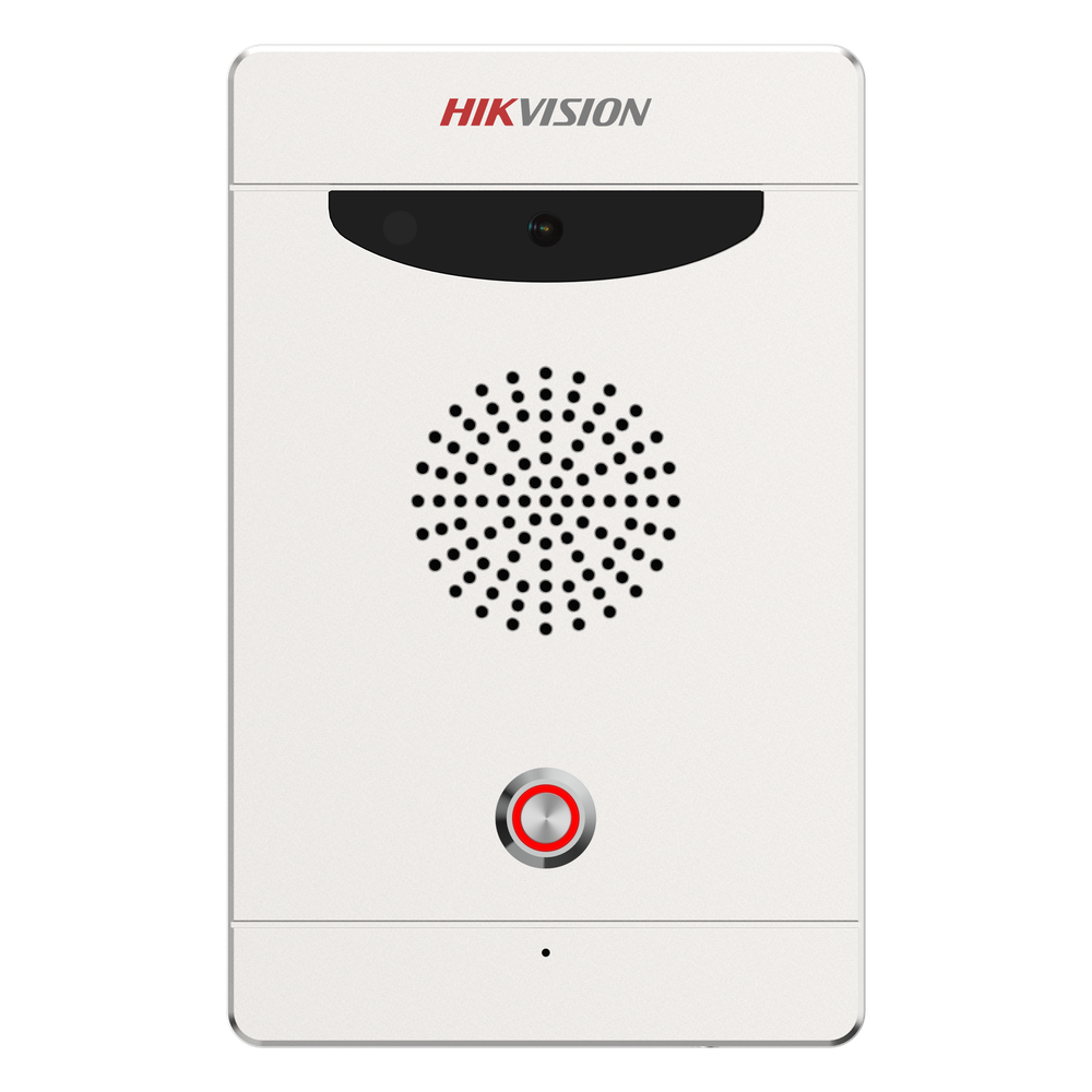Estación de Alarma de Pánico con Video / Cámara 2 Megapixel / Audio Bidireccional / Alarma de Manipulación / PoE / IP65 / IK08 / Montaje en Pared o Empotrado