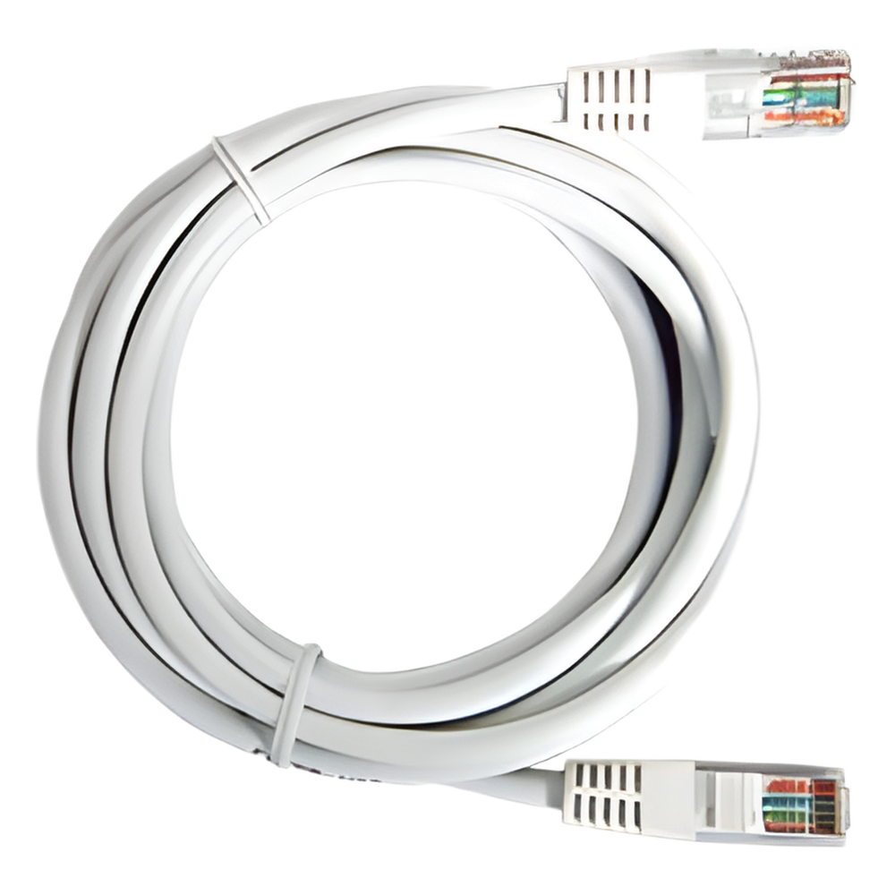 Cable de Parcheo UTP Cat6 - 3.0 Metros (9.84 Pies) - Blanco