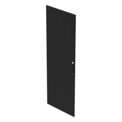Puerta Sólida para ProLine V/D / 2000x700 mm (78.7x27.6 in) / Acero Negro RAL 9005 / cUL Listed / EIA RS-310-D