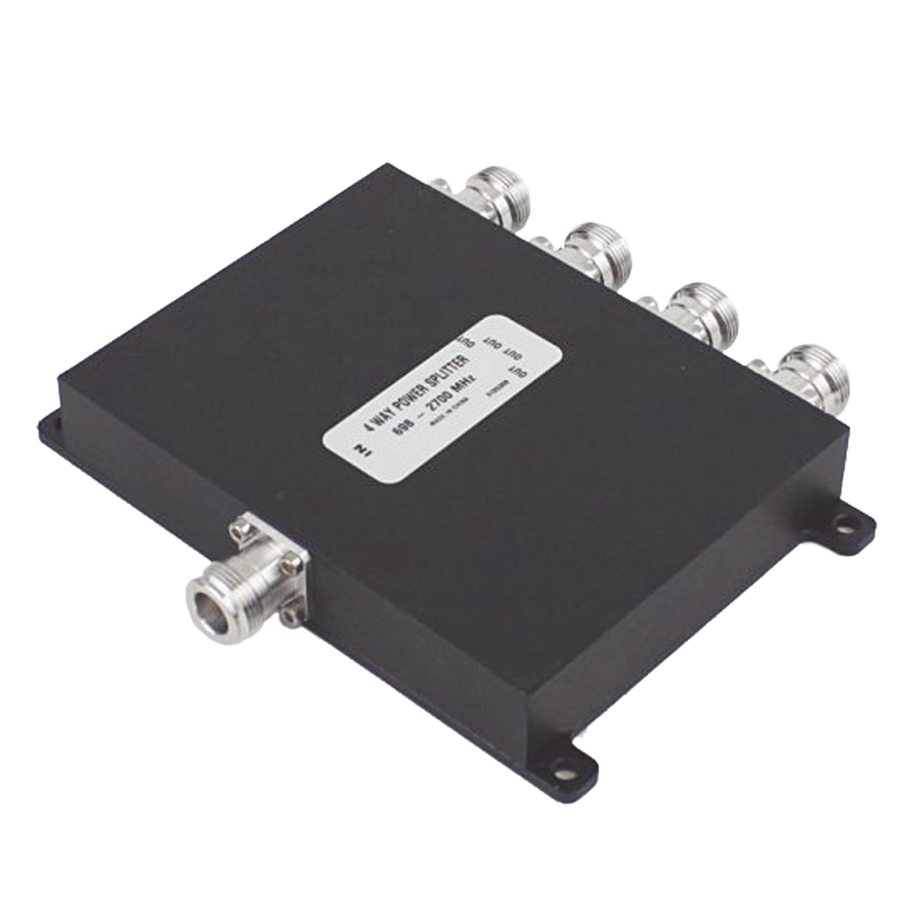 DIVISOR WILKINSON DE 4 VIAS 694-2700MHz 50W -154dBc 4.3-10