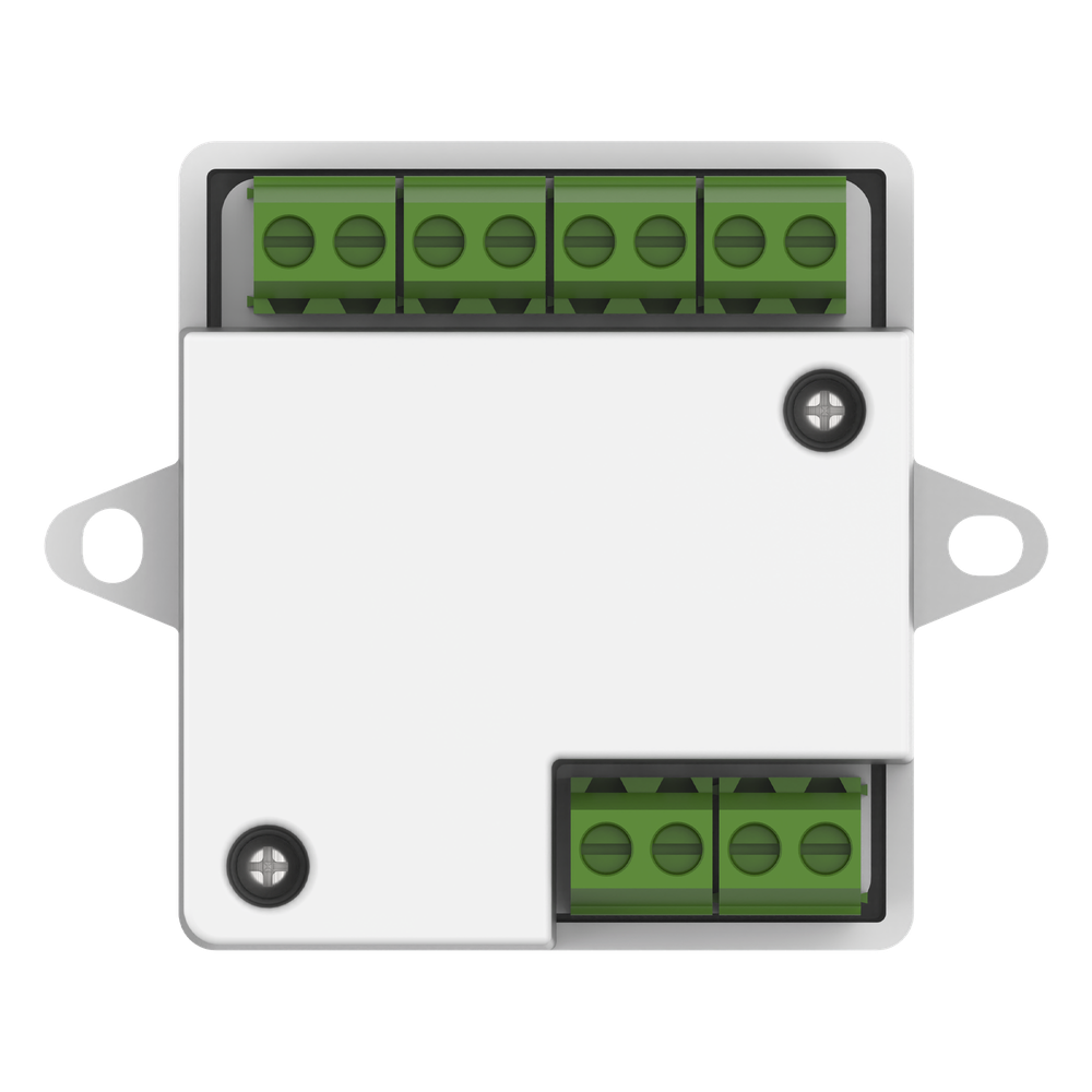 Módulo Seguro para Instalaciones SEGURAS en Controles de Acceso HIKVISION / Compatible con Biometricos Faciales Min Moe / Conexión RS-485  /  Soporta Botón de Salida y Chapa