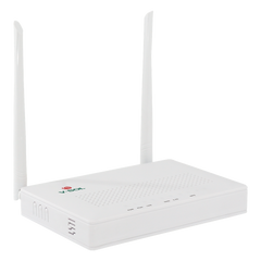 ONU Dual G/EPON con Wi-Fi en 2.4 GHz + 4 puertos LAN Gigabit, hasta 300 Mbps vía inalámbrico