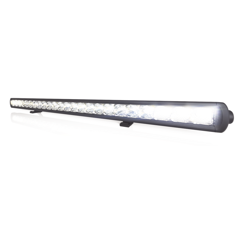 Barra LED color claro de una fila, 12-24 Vcc, 32 pulgadas de largo, 2175 lúmenes, Montaje Permanente