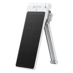 Panel Solar SwitchBot / 5V 0.3A / ABS UV-Resistente / Sensor de Luz / USB Tipo-C / Exterior -20°C a 60°C / Compatible Cortinas 3 Gen