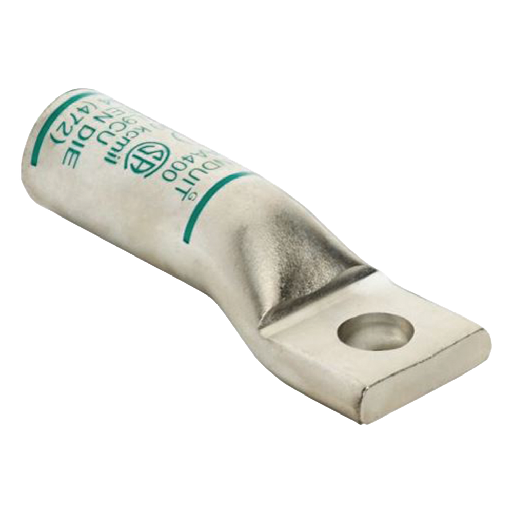 Zapata de compresión Aluminio LAA3/0-12-E para cal. 3/0 Awg, Barreno para tornillo prisionero de 1/2, 1 Pz
