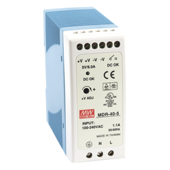 Fuente de poder Industrial Riel Din 5Vcc, 40W