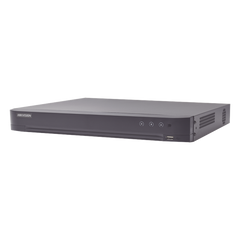 DVR 4 Canales TURBOHD + 4 Canales IP / 8 Megapixel (4K) / Audio de dos Vías / ACUSENSE / Reconocimiento Facial / 1 Bahía de Disco Duro / Alarmas I/O / Salida de Video en 2K / H.265+