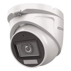 [Dual Light + ColorVu] Turret TURBOHD 2 Megapixel (1080p) / Lente 2.8 mm / 30 mts IR EXIR + 20 mts Luz Blanca / Micrófono Integrado / Exterior IP66 / Metal / dWDR