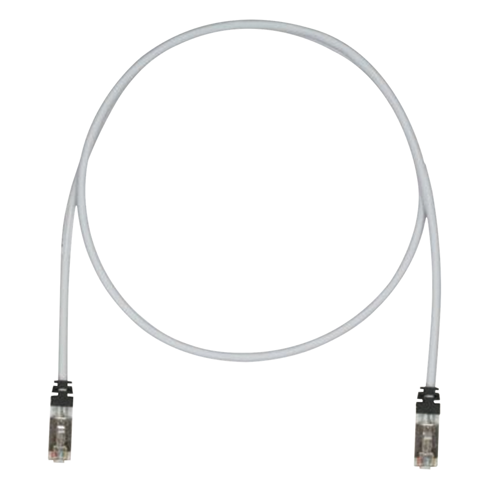 Patch Cord Cat6A, Blindado S/FTP, CM/LS0H, 5.18 Metros (17 Pies), Color Gris