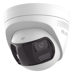 [Dual Light] Turret IP 6 Megapixel / Imagen Panorámica 180°/ PoE / Micrófono y Bocina Integrado / Exterior IP67 / Audio Bidireccional / Alarma Visual y Auditiva Integrada / Smart Supplement Light / Micro SD 512 GB