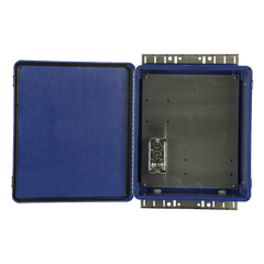 Gabinete de Seguridad para Wireless, NEMA 4X, IP66, de 356 x 305 x 152 mm, Color Azul