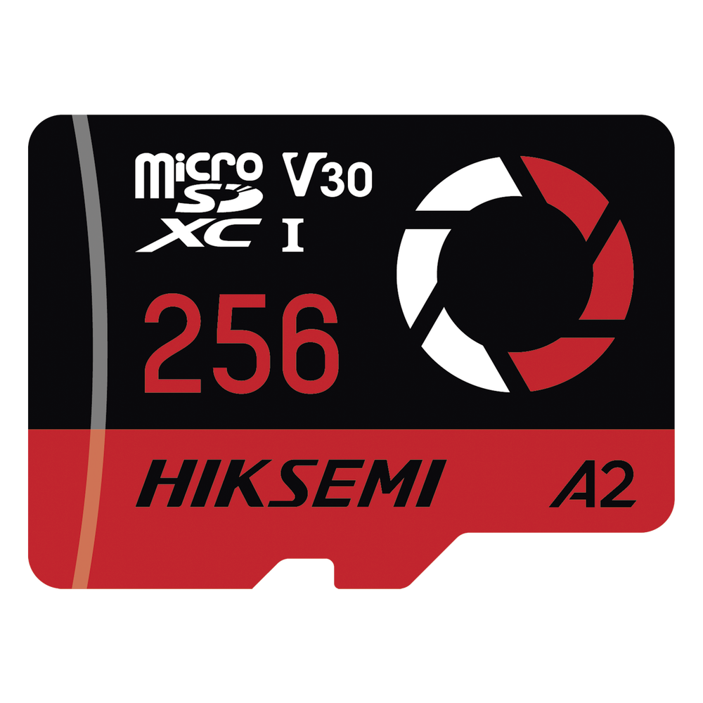 Memoria microSD / 256 GB / 180 MB/s Lectura / 150 MB/s Escritura / V30 U3 A2 / Para Drones y Cámaras de Acción / HIKSEMI CAPTURE E3