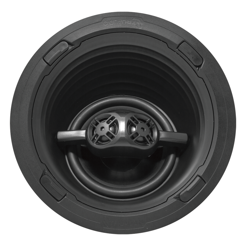 REV Series Altavoz Surround | Angulo para Techo de 3 Vias para Empotrar | Cine en Casa | Woofer de 7in de Polipropileno | 2 Tweeter de 1in | 150W | 8&Omega;