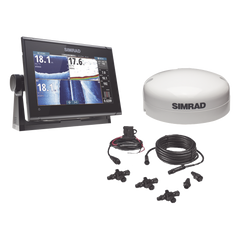 Kit de pantalla multifuncional GO9 con kit NMEA2000 y antena GS25