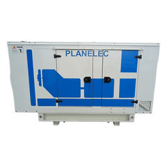 Planta de Emergencia Diesel/ 63 kW (79 kVA) Emergencia / 57 kW (71 kVA) Continuo / 220/127V / Trifásico 4 Hilos / 1800 RPM / Motor Cummins 4BTAA3.3G12 / Generador Stamford S1L2Y1 / Control PEM-CAP / Transferencia Automática/ Tanque 125 L