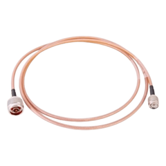 Jumper de 150 cm (59.06 Pulgadas) Fabricado con Cable LP-142, Conector N y Conector TNC en el Otro Extremo