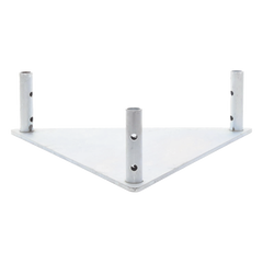 Base Triangular para Tramo STZ45 Galvanizado Electrolítico.