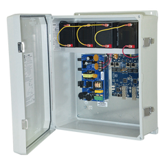 Switch PoE de 4 Puertos para Exterior con Respaldo de Batería