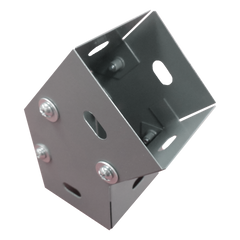 Derivación codo horizontal de 45 grados 65 X 65 mm, fabricado en lámina de acero al carbón