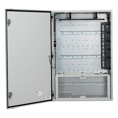 Gabinete de Zona de Instalación en Pared, Diseñado Para Dos Switches, Uso Industrial con Clasificación UL tipo IP66 y 4/12, Color Gris