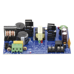 Fuente de Alimentación Tipo Tarjeta / 12/24 VCC Seleccionable / 6 A de Corriente Continua / Entrada 115 VCA 50/60 Hz / Respaldo con Batería / Protección contra Cortocircuito y Sobretensión