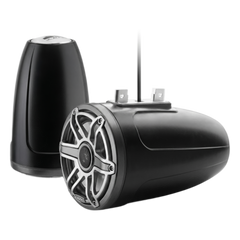 Bocina Marina Coaxial Serie M6 / 7.7 Pulgadas / Woofers Optimizados DMA / Tweeters de Cúpula de Seda / Montaje Tubular o Superficie / Iluminación LED RGB Transflective / Certificación UV y Niebla Salina