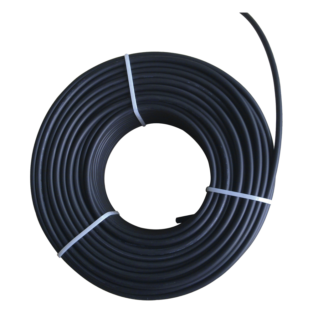 Cable Fotovoltaico Negro / 10 mm² ( 8 AWG) / Material COBRE /  2000V / Rollo de 50 metros.