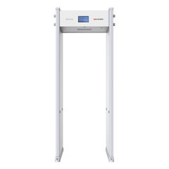 Arco Detector de Metales de 18 Zonas con Pantalla LCD de 7" / Conteo de personas y Alarmas / Ajuste de Sensibilidad e Interferencias / Mejora Anti-Interferencia