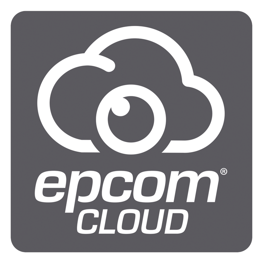 Suscripción Anual Epcom Cloud / Grabación en la nube para 1 canal de video a 8MP con 7 días de retención / Grabación por detección de movimiento