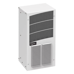 Aire Acondicionado Compacto Para Exterior, Uso en Gabinetes de Telecomunicaciones de Grado Industrial, Frío/Calor T20, 2000 BTU, 115 Vca, de Acero, Color Gris