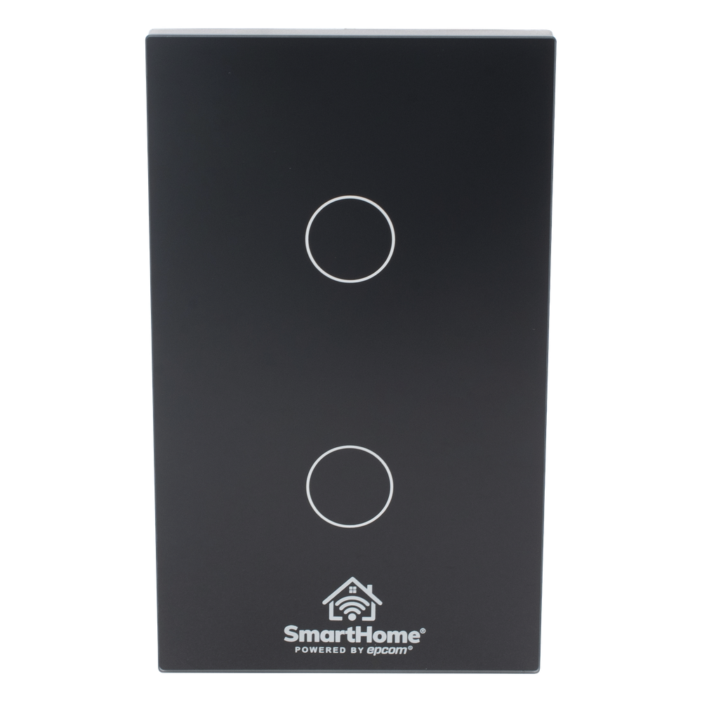 (Wifi) Apagador switch inalámbrico WIFI, control de 2 regresos de carga, 110V