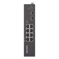Switch Industrial No Administrable Gigabit / 6 Puertos Gigabit PoE+ (30 W) + 2 Puertos Gigabit PoE++ (60 W) / 2 Puertos SFP / 120 W Total / 48 a 57 VCD / Ideal para Proyectos / 300 Metros de Distancia