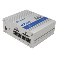 Router Industrial LTE 4.5G Cat 6 / 300 Mbps / 4 Puertos Gigabit / Doble SIM / GNSS / PoE / -40°C a 75°C