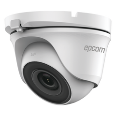 Turret TURBOHD 5 Megapíxel / 85° de Visión / Lente 2.8 mm / Exterior IP66 / IR EXIR 20 mts / TVI-AHD-CVI-CVBS / Metal