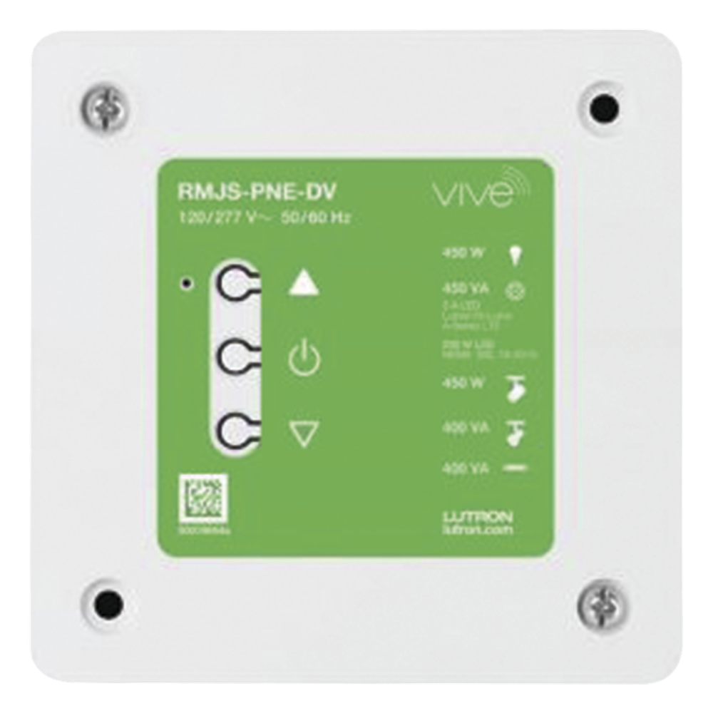 Módulo de atenuación PowPak Phase Select para sistema Vive, fase directa o inversa, 120/277 V, hasta 450 W, recibe controles Pico y sensores Radio Powr Savr