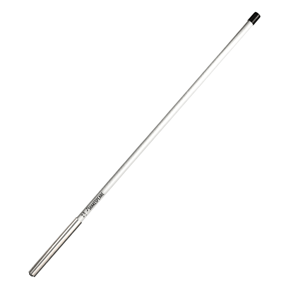 Antena Marina VHF-AIS SHAKESPEARE 396-1-AIS / Fibra de Vidrio / Conector SO-239 / Soporte en U para Mástil / 50 W / 3 dB / Banda Marina VHF y AIS / 139.7 cm (55 in)