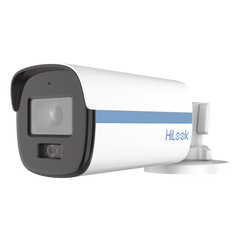 [Dual Light + ColorVu] Bala TURBOHD 3K / 5 Megapixel / Lente 3.6 mm / Audio por Coaxitron / 40 mts IR + 40 mts Luz Blanca / Exterior IP67 / Metal / dWDR