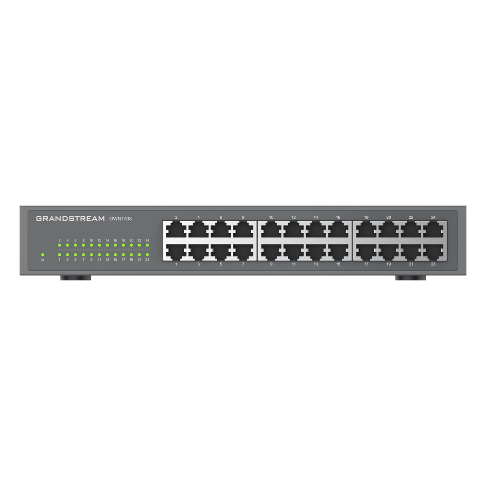Switch Gigabit No Administrable / 24 Puertos 10/100/1000 MBPS